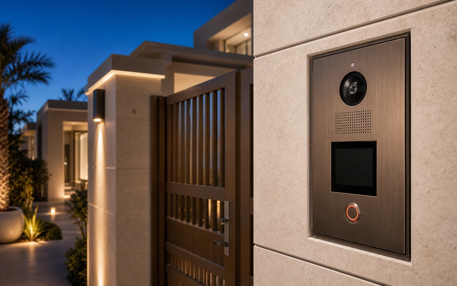 Video Intercom for a premium UAE villa