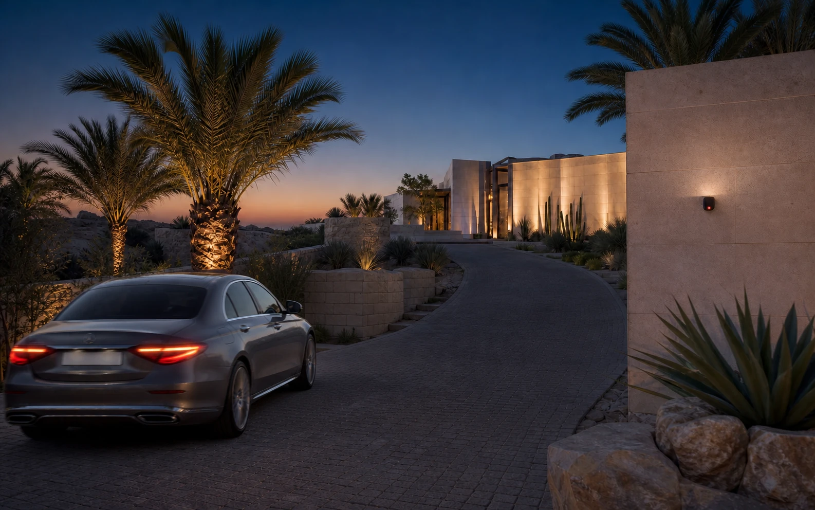 Motion Sensors for a premium UAE villa